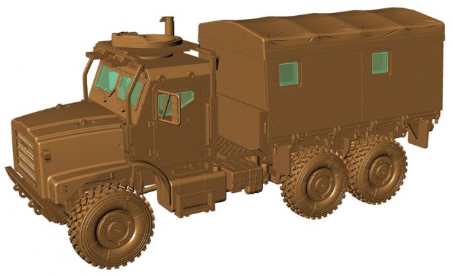 MTVR Mk.23 MAS Artillery tractor completely armored<br /><a href='images/pictures/ETH_Arsenal/MTVRMK23c.jpg' target='_blank'>Full size image</a>